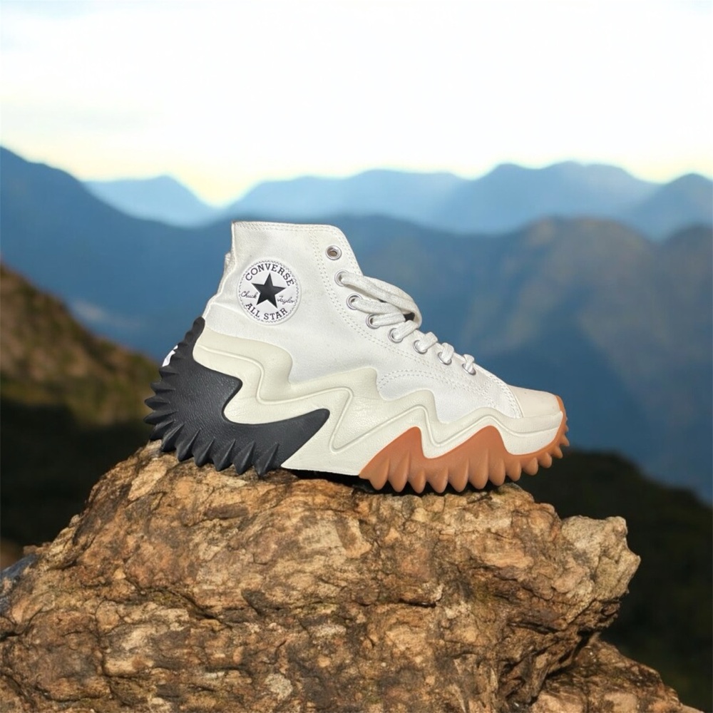 Converse Run Star Motion canvas high top shoes